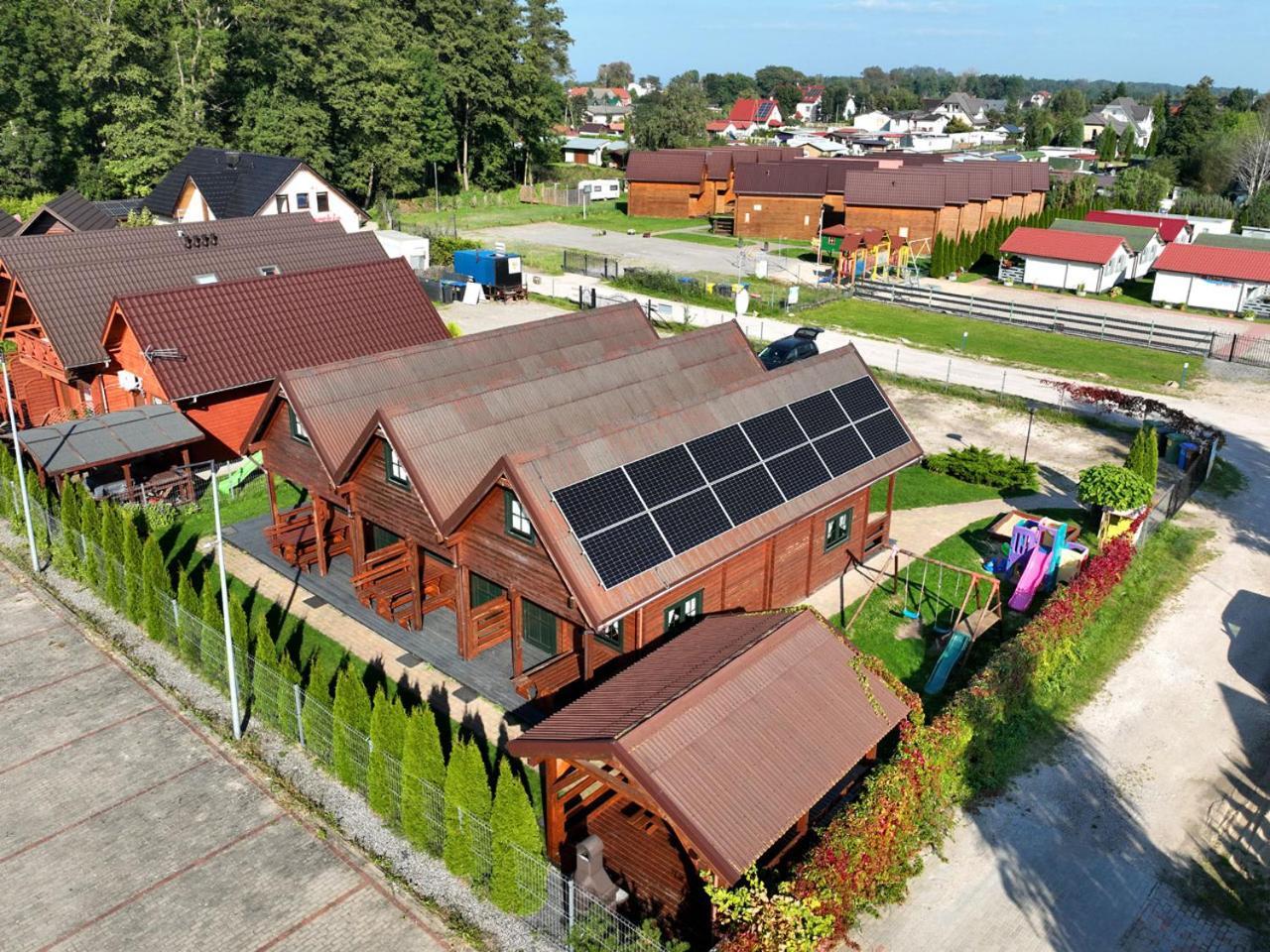 Domki Letniskowe Sloneczna Zatoka Sarbinowo Kültér fotó